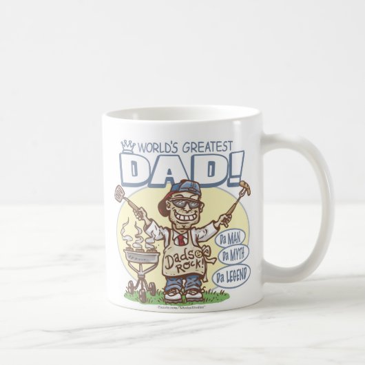Mug Le plus grand père du monde (Droite)