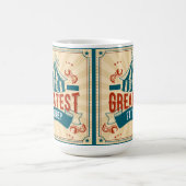 Mug Le plus grand père du monde encourage (Centre)