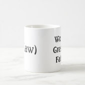 Mug Le plus grand père du monde (légalement) (Centre)