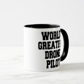Mug Le plus grand pilote de drone du monde (Devant droit)