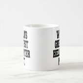 Mug Le plus grand pilote d'hélicoptère au monde (Centre)