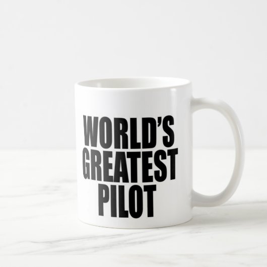 Mug Le plus grand pilote du monde (Droite)