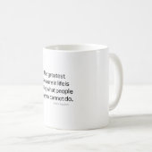 Mug Le plus grand plaisir (Devant droit)