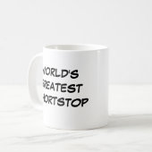 Mug "Le plus grand point d'arrêt du monde" (Devant gauche)