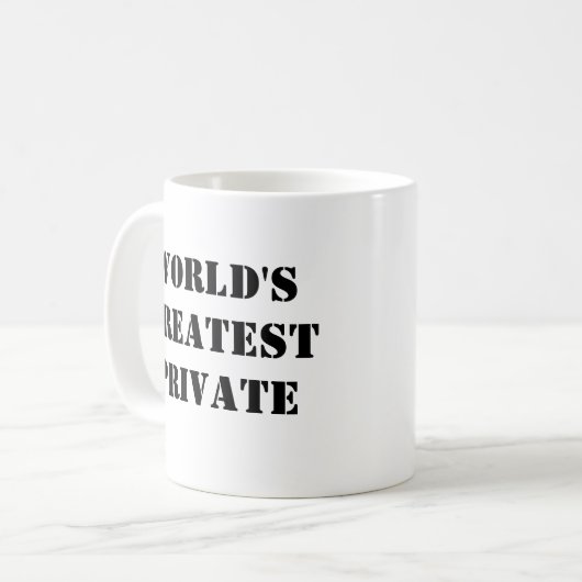 Mug "Le plus grand privé du monde" (Devant gauche)