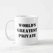 Mug "Le plus grand privé du monde" (Gauche)