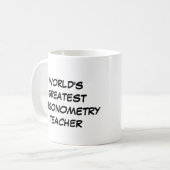Mug "Le plus grand professeur de trigonométrie du (Devant gauche)