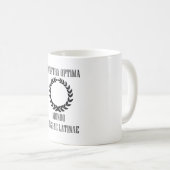 Mug Le plus grand professeur latin du monde (femelle) (Devant droit)