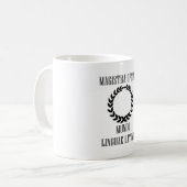 Mug Le plus grand professeur latin du monde (femelle) (Devant gauche)
