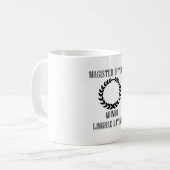 Mug Le plus grand professeur latin du monde (mâle) (Devant gauche)