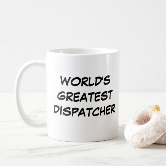 Mug "Le plus grand régulateur au monde" (Avec donut)