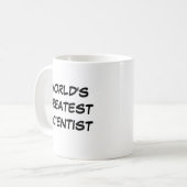 Mug "Le plus grand scientifique du monde" (Devant gauche)