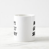 Mug Le plus grand secrétaire du monde (Centre)