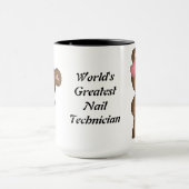 Mug Le plus grand technicien du clou du monde (Centre)