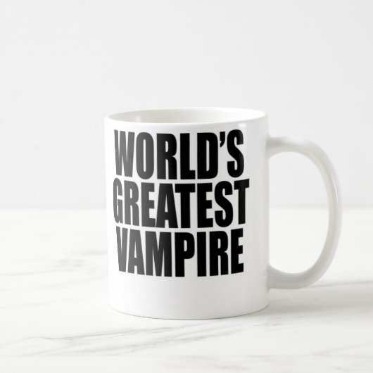 Mug Le plus grand vampire du monde (Droite)