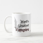 Mug Le plus grand vampire du monde (Gauche)