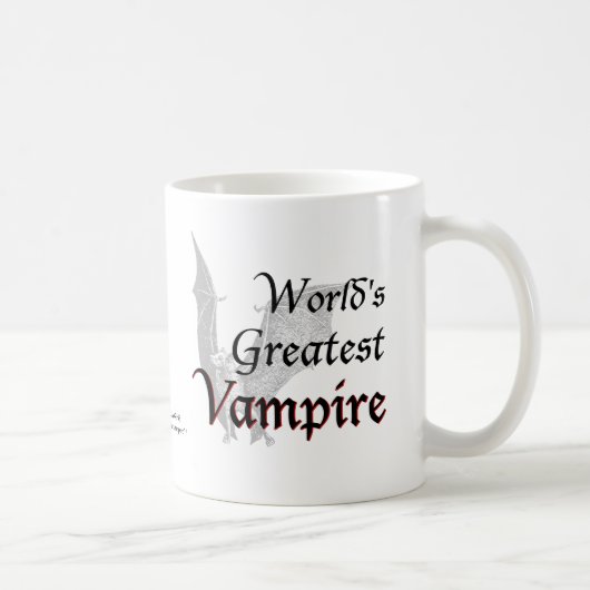 Mug Le plus grand vampire du monde (Droite)