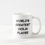 Mug "Le plus grand violon du monde"<br><div class="desc">"Le plus grand violon du monde" Mug fait un grand cadeau!</div>