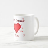 Mug Le plus grand yiayia du monde (Devant droit)