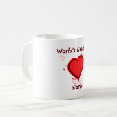 Mug Le plus grand yiayia du monde (Devant gauche)
