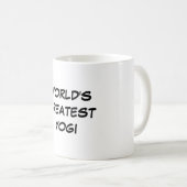 Mug "Le plus grand yogi du monde" (Devant droit)