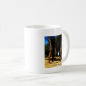 Mug Le plus long voyage commence par un pas à pas (Devant droit)