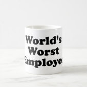 Mug Le plus mauvais employé du monde (Centre)