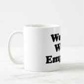 Mug Le plus mauvais employé du monde (Gauche)