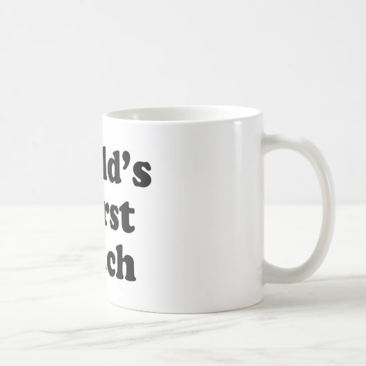 Mug Le plus mauvais entraîneur du monde (Droite)