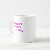 Mug Le plus mauvais grand-papa des mondes (Devant gauche)