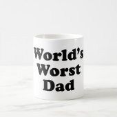 Mug Le plus mauvais papa du monde (Centre)