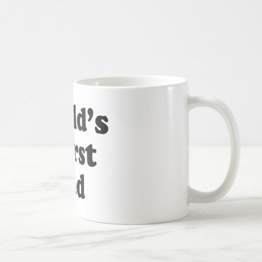 Mug Le plus mauvais papa du monde (Droite)