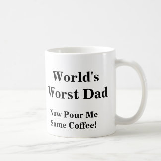 Mug Le plus mauvais papa du monde, me versent