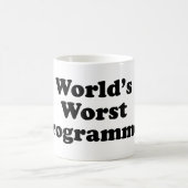 Mug Le plus mauvais programmeur du monde (Centre)