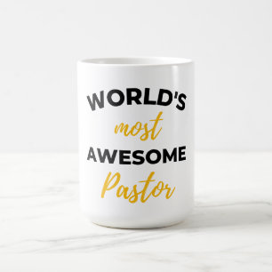 Mug Le plus merveilleux Pastor bl du monde