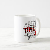 Mug Le plus merveilleux temps de plaid de buffle (Devant droit)