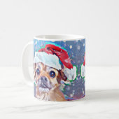 Mug Le plus mignon chien de Noël jamais vu ! (Devant gauche)