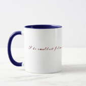 Mug Le plus petit félin est un chef d'oeuvre           (Gauche)
