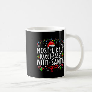 Mug Le Plus Probable À Obtenir Sy Avec Père Noël Famil