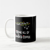 Mug Le plus susceptible de boire tous les cafés de Pèr (Gauche)