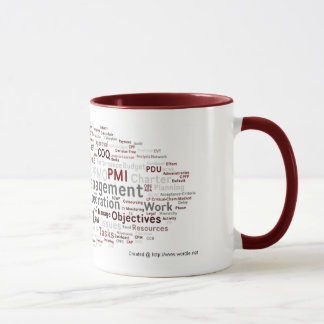 Mug Le PMP frais de chef de projet étiquettent le