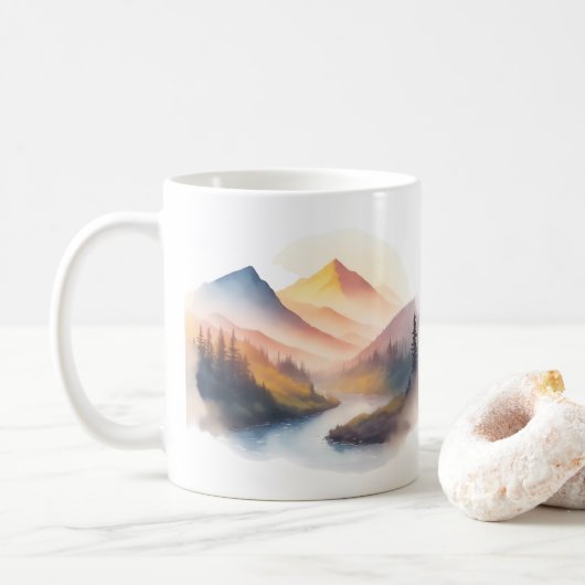 Mug Le Poème Pour La Nature (Avec donut)