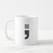 Mug Le point-virgule souple (Gauche)