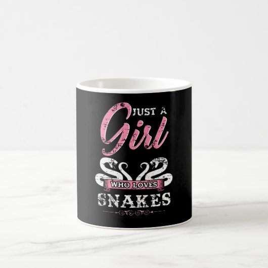 Mug Le poison de Just Girl Who Loves Snakes (Centre)