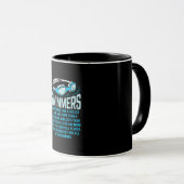 Mug Le Poison de Swimming Lover (Devant droit)