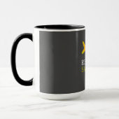 Mug Le poisson d'or dit : "C'est juste assez bon." T-s (Gauche)