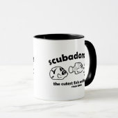 Mug Le poisson le plus coupé sur le récif (Devant droit)