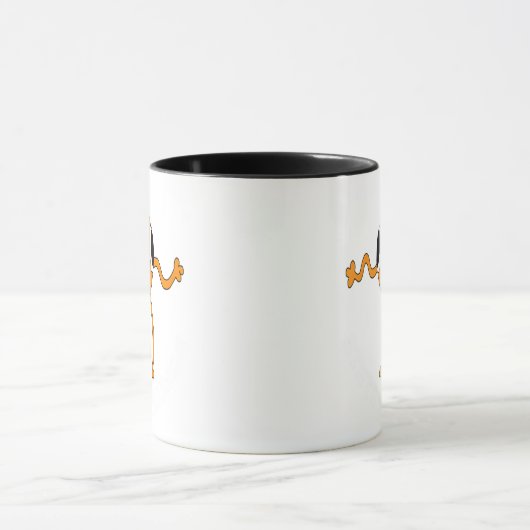 Mug Le Poisson Steve Funny Poisson Orange (Centre)