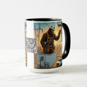 Mug "Le pôle de papa" (Devant droit)