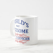 Mug Le policier le plus impressionnant du monde (Devant gauche)